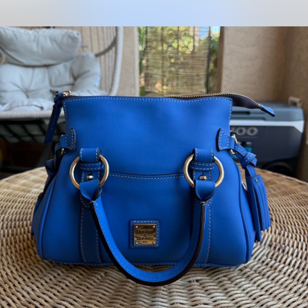 Dooney & Bourke Vibrant Blue Satchel